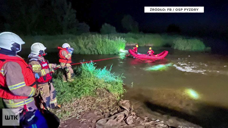 15-latek utonął wypływając na ryby z kolegami