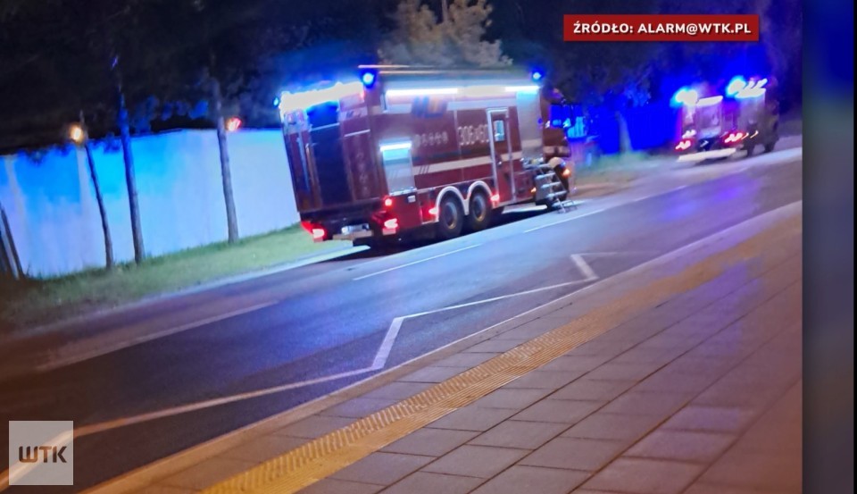 Zdumieni strażacy - narkotyki odkryte w garażu