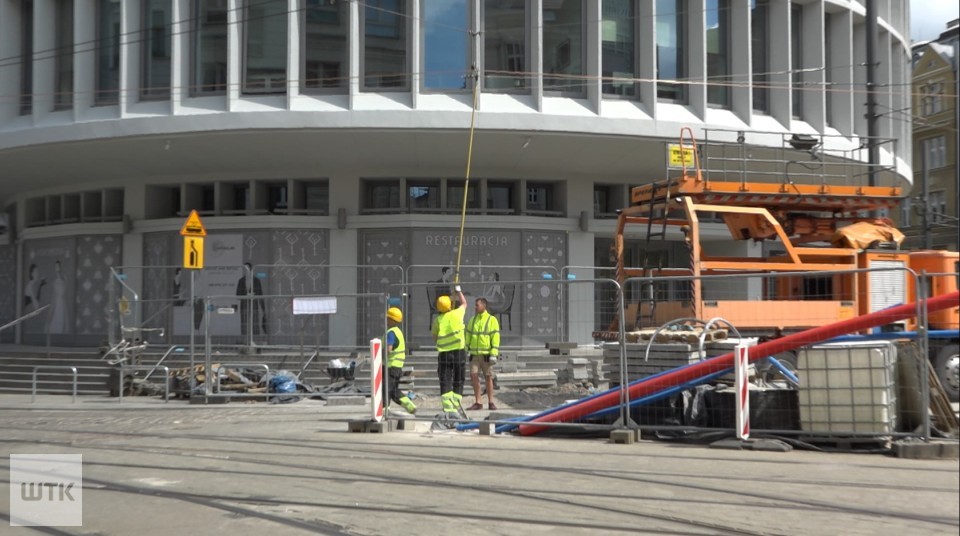 W długi weekend w centrum bez tramwajów. Remont przy Okrąglaku