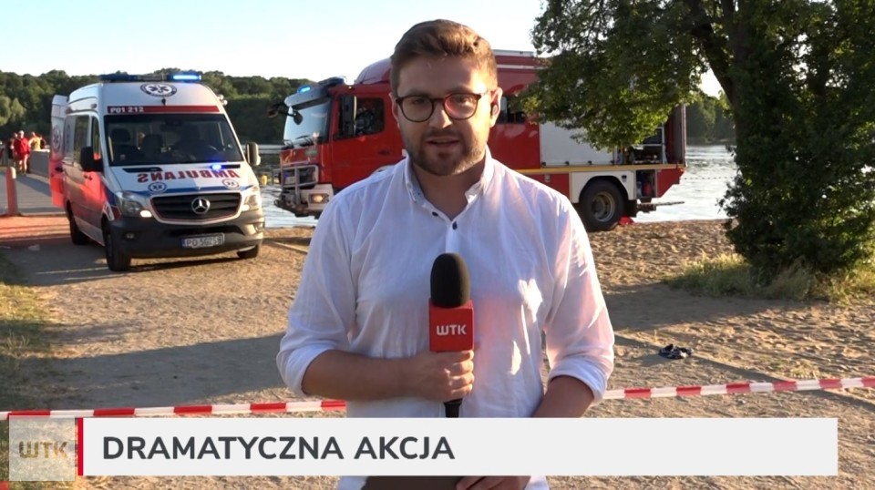 Dramat nad poznańskim jeziorem. Trwają poszukiwania mężczyzny