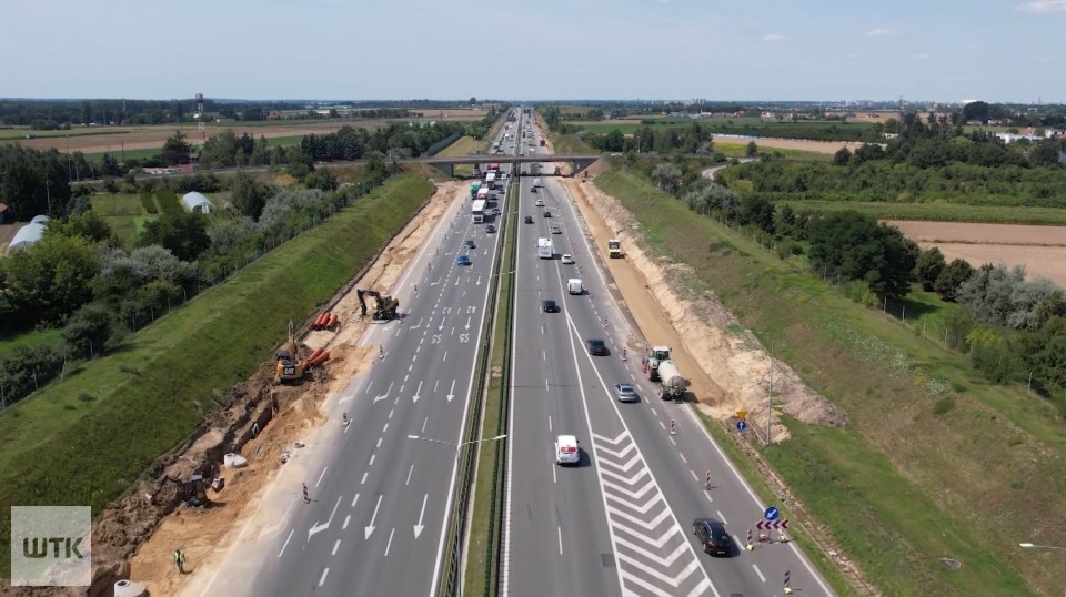 Autostrada A2 w remoncie. Od poniedziałku kolejne zmiany i utrudnienia