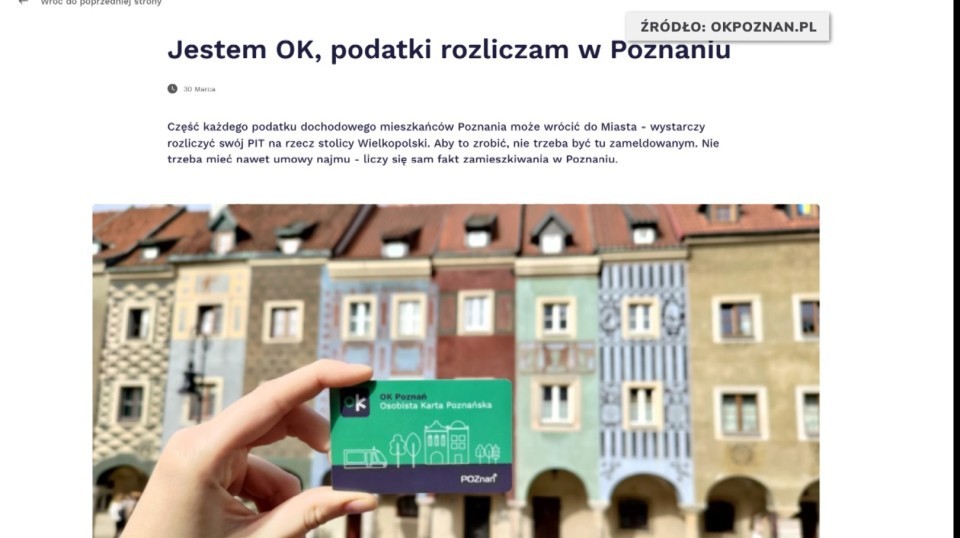 Poznaniacy nie chcą taniej parkować? Ignorują program "OK Poznań"
