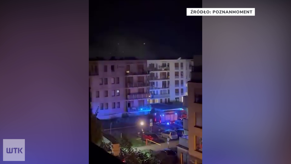 Nocna eksplozja na Naramowicach. Kilkadziesiąt osób ewakuowanych