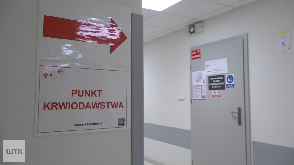 Centrum krwiodawstwa w poznańskim szpitalu tymczasowo zamknięte. Powodem remont