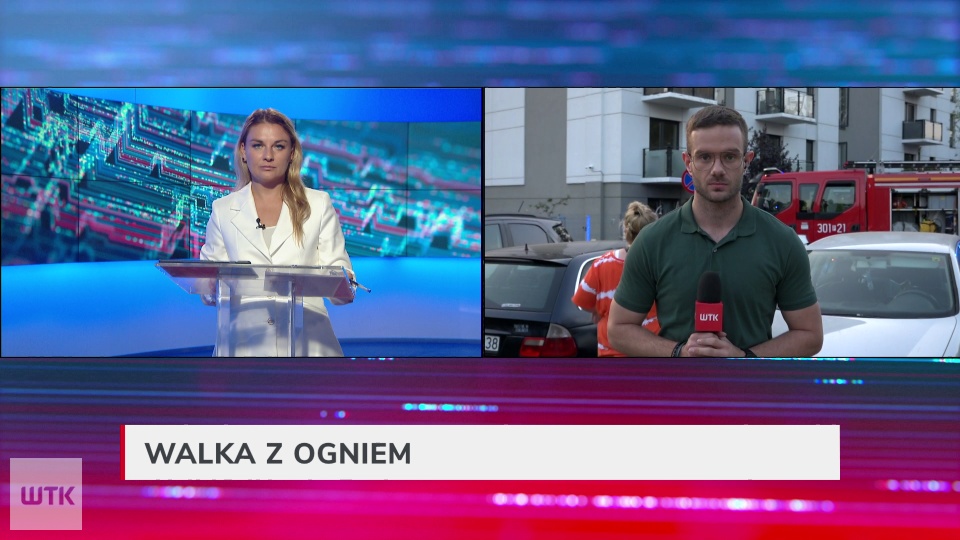 Pożar mieszkania na Krańcowej w Poznaniu. Trwa akcja strażaków