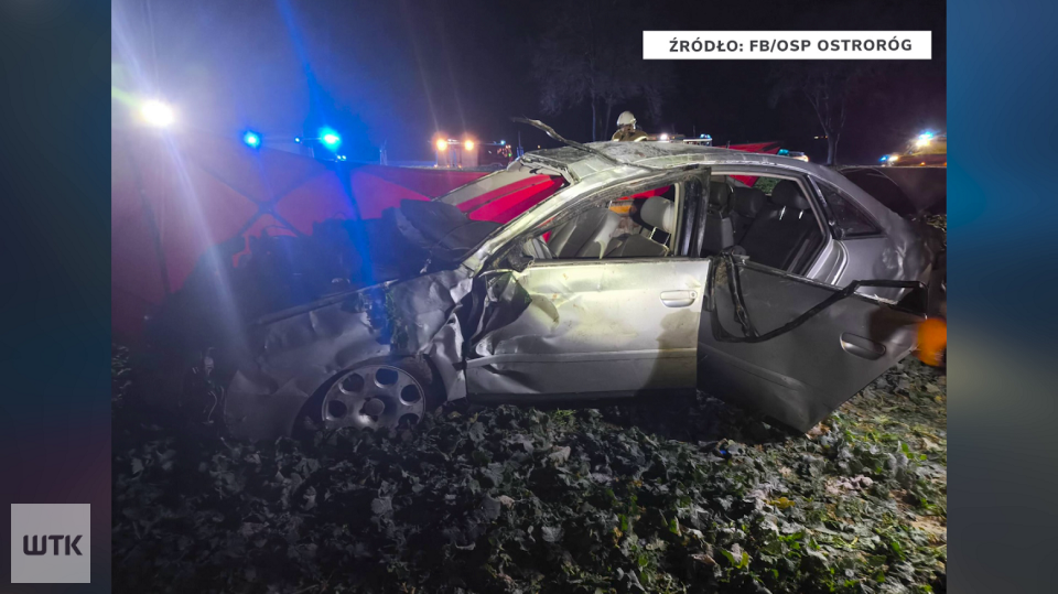 Kolejny wypadek śmiertelny w naszym regionie. A pogoda nadal groźna