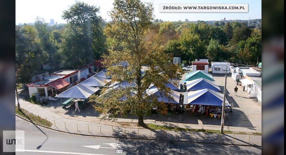 Zamiast targowiska - opuszczony, ponury plac