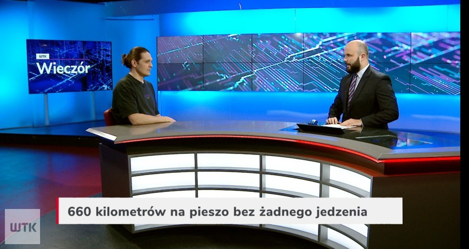 Gość Wieczoru WTK: 660 kilometrów na pieszo bez żadnego jedzenia - niezwykła wyprawa