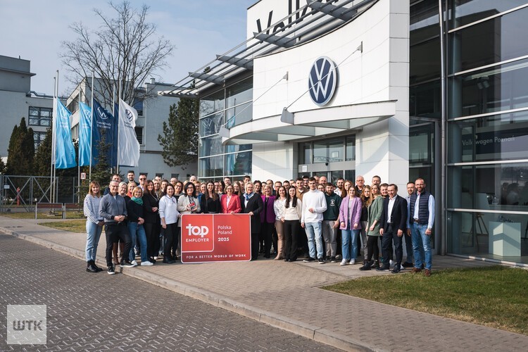 Volkswagen Poznań ponownie z tytułem Top Employer