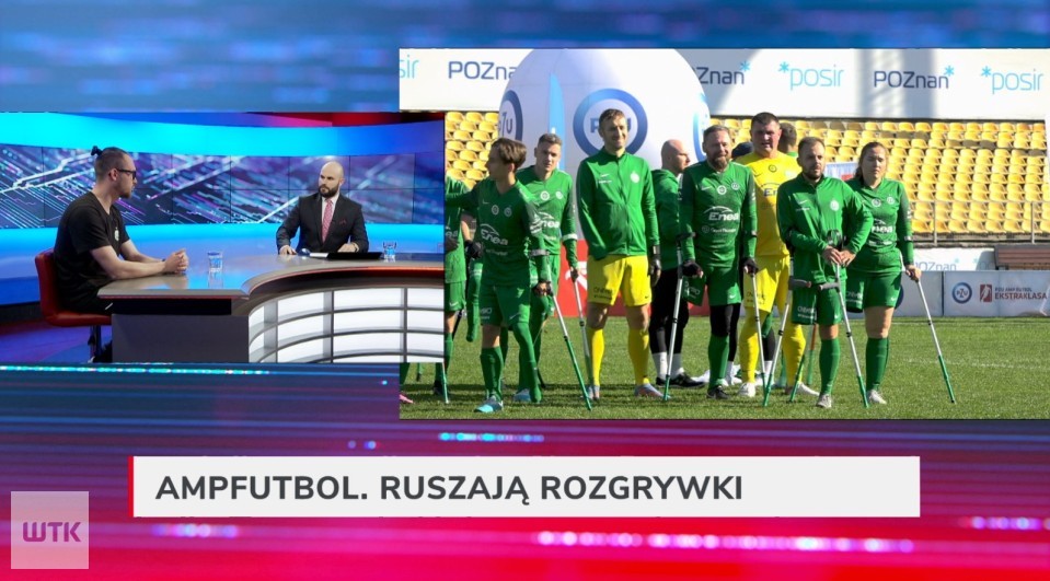 Gość Wieczoru WTK: AMPFUTBOL. RUSZAJĄ ROZGRYWKI