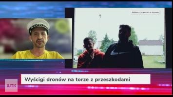 Gość Wieczoru WTK: Wyścigi dronów na torze z przeszkodami