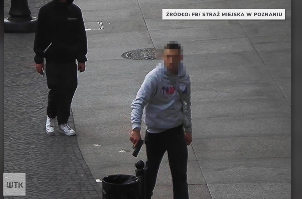 Wymachiwali bronią w centrum Poznania. I zatrzymywali samochody