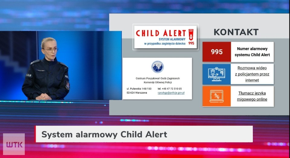Gość Wieczoru WTK: System alarmowy Child Alert