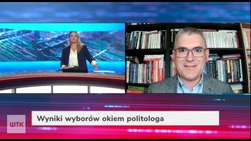 Gość Wieczoru WTK: Wyniki wyborów okiem politologa