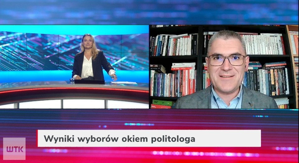 Gość Wieczoru WTK: Wyniki wyborów okiem politologa
