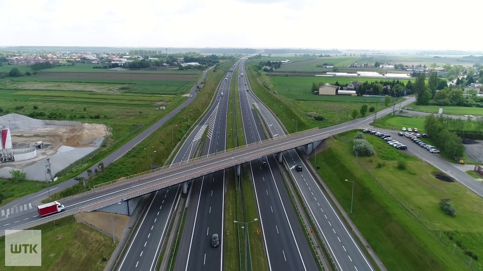 Utrudnienia na autostradowej obwodnicy Poznania. Od jutra zmiana organizacji ruchu na A2